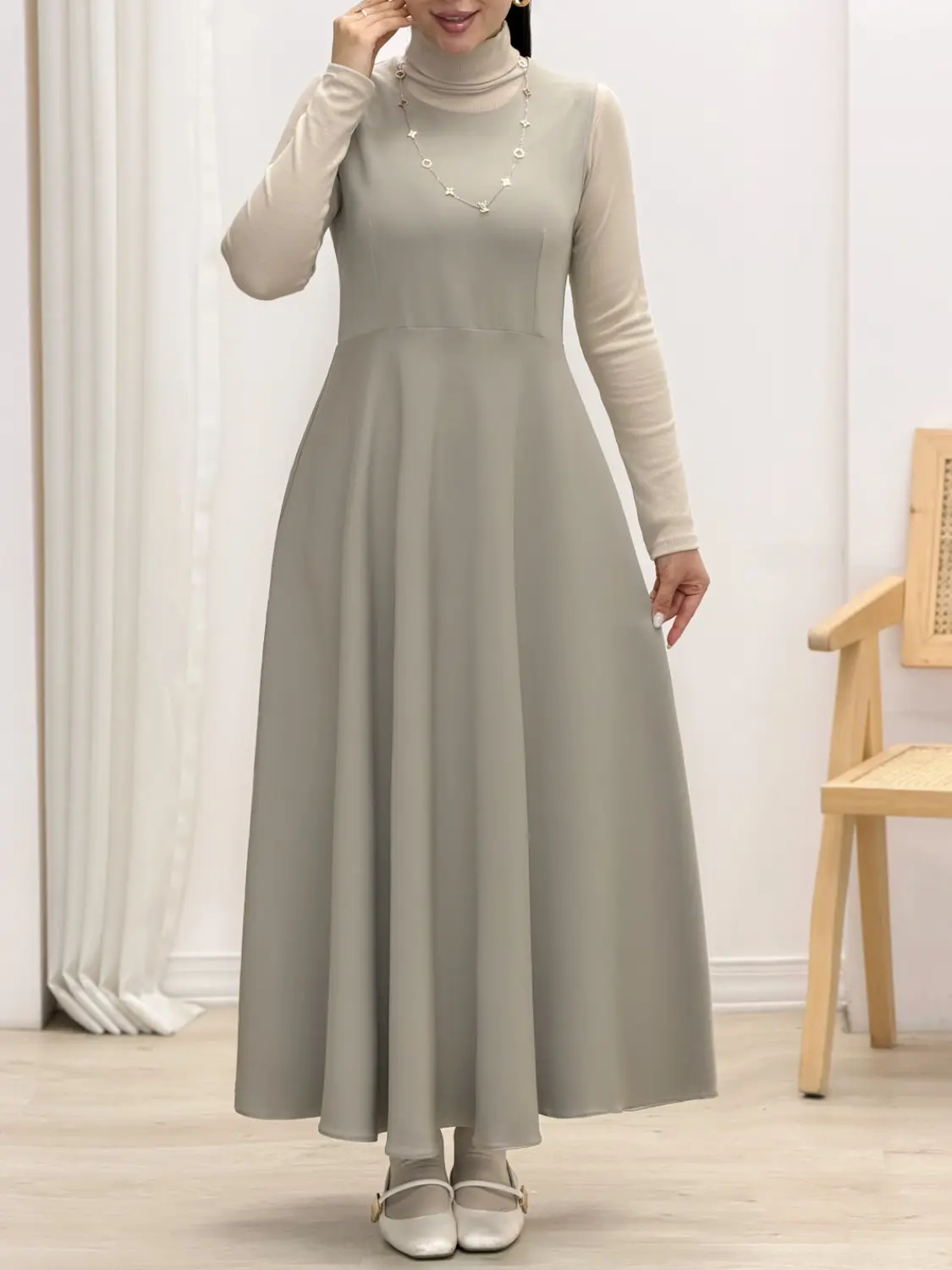 4196-کت و سارافون مزونی مروارید